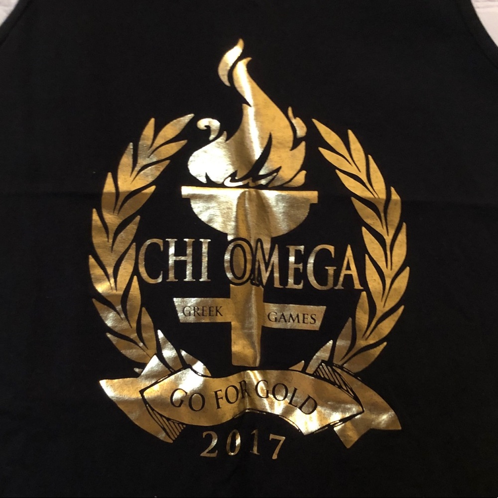 Chi Omega Greek Games tank top - Picture 2 of 3